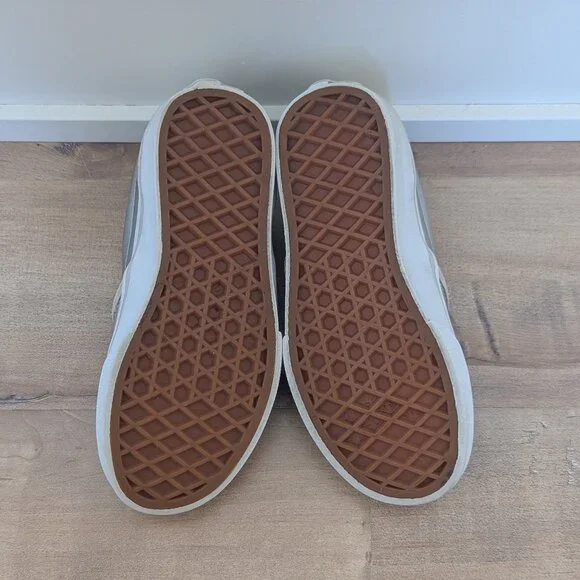 VANS Classic Leather Metallic Slip-Ons - Size 12 Little Kid - Picture 7 of 8